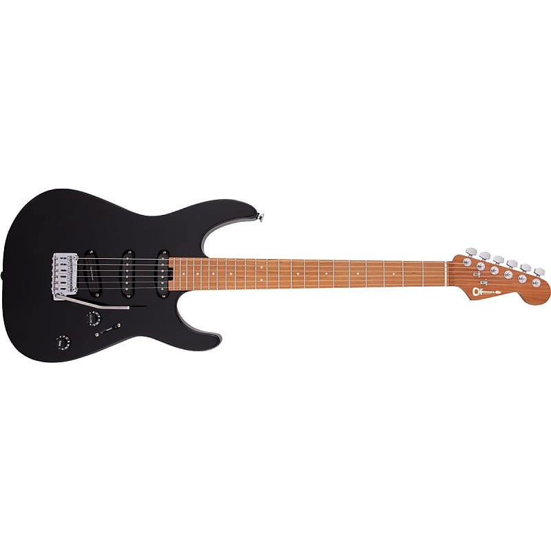 Charvel Pro-Mod DK22 SSS 2PT CM Electric Guitar, Caramelized Maple Fingerboard, Electric Blue image 1