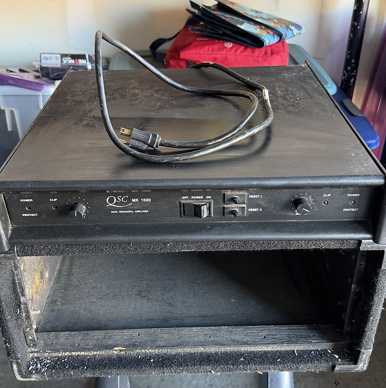 QSC MX1500a Stereo Power Amplifier | Reverb