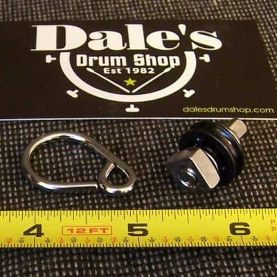 DW Drums SM018-3 Hook Bolt and Roller for Bass Drum Pedals image 2