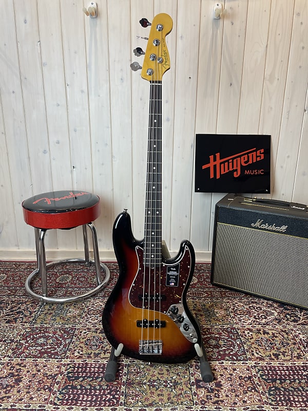 Fender American Professional II Jazz Bass RW 2023 - 3-Color Sunburst