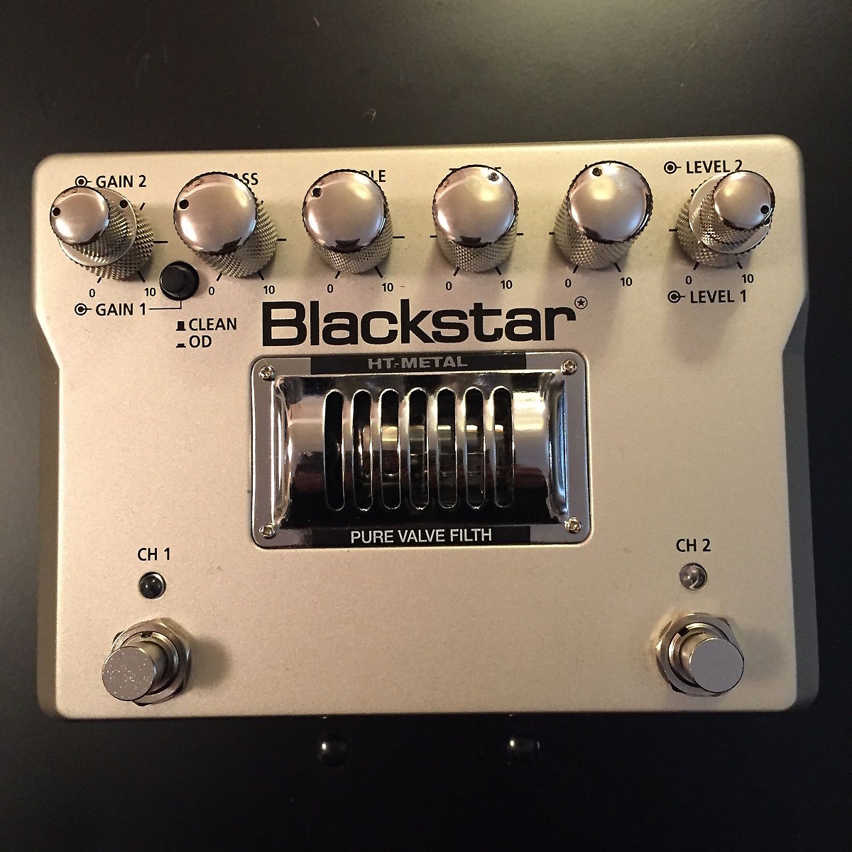 Blackstar HT-Metal Dual-Channel Valve Distortion Pedal | Reverb