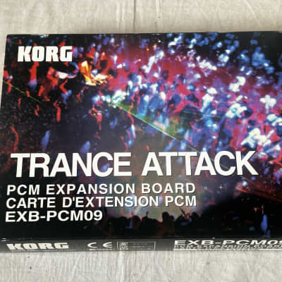 Korg EXB-PCM09 Trance Attack PCM Expansion Board w/ box