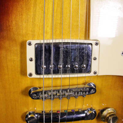 Gibson Les Paul Deluxe 1974-75 Tobacco Sunburst w/Non Factory Humbuckers image 4