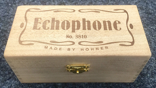 Hohner Echophone ハーモニカ 本体 No.3810 Original Hohner Echophone No. 3810 with brass moldy cup with
