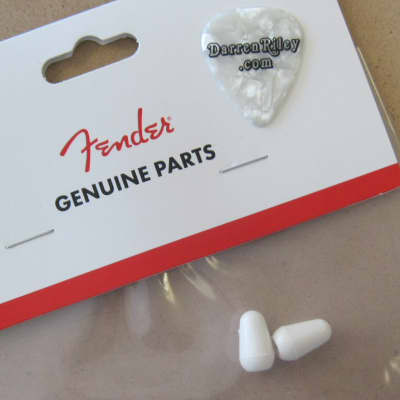 Fender Original Stratocaster Switch Tips Parchment USA 0056253049 image 1