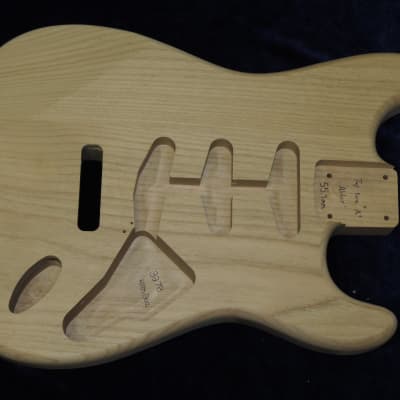 2 Piece Alder Wood Strat Style Stratocaster body - 4lbs 2oz #3278 image 2