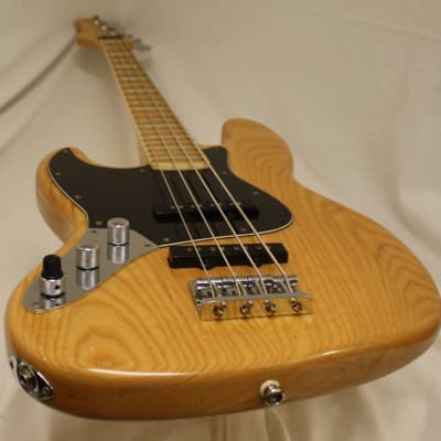 KSD  Ken Smith Design Proto J 70s LEFT-HAND 4-String Electric Bass Natural Ash image 10