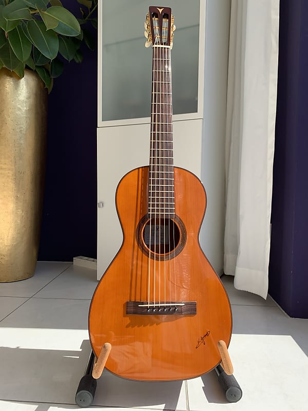 2006 K. Yairi RAG65G - Natural | Japan 12 Fret Ragtime Parlor Acoustic  Guitar | Custom Case | Reverb