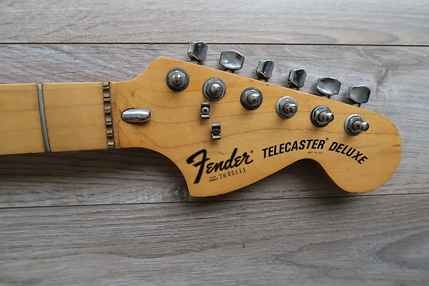 Fender Telecaster Deluxe Neck 1976 Natural