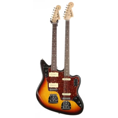 Fender Custom Shop Doubleneck Jazzmaster and Bass VI Masterbuilt Dennis Galuszka 3-Tone Sunburst image 2