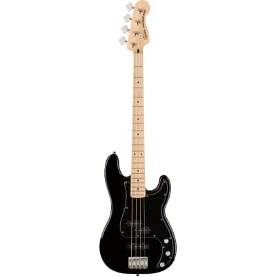 Squier Affinity Series Precision Bass PJ MN Black - 4-String Electric Bass Bild 1