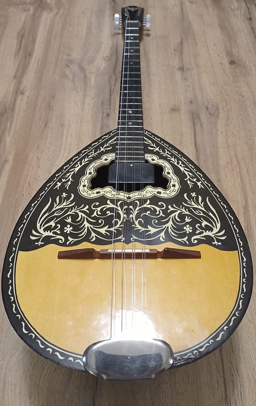 Greek Bouzouki with ideal pickup and hardcase 8 string 1989 Reverb