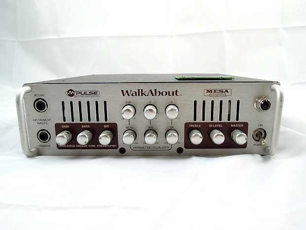 Mesa Boogie Walkabout M-Pulse 300-Watt Bass Amplifier Head - For Parts or  Repair