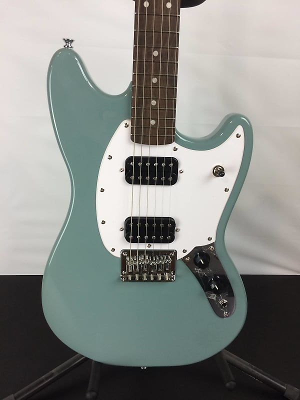 Squier Bullet Mustang HH Short-Scale Electric Guitar, Sonic