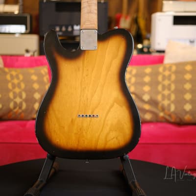 Xotic XTC-1 T-Style Electic Guitar - Medium Relic'd in a 2 Tone Sunburst  Finish - New Build (#3068)! image 7