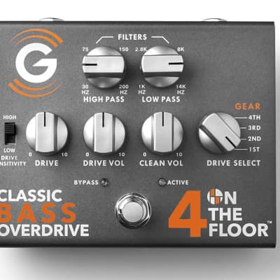 Genzler Amplification 4 On The Floor Classic Bass Overdrive Pedal for sale