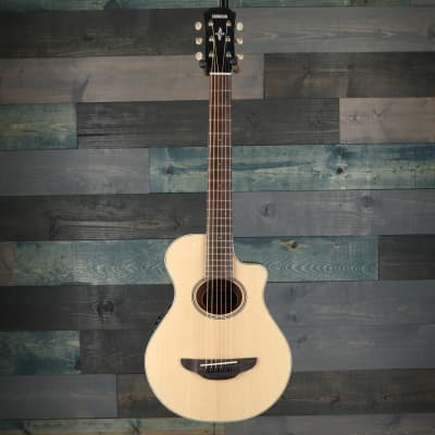 Yamaha APXT2 3/4 Thinline A/E Cutaway Guitar - Natural image 2