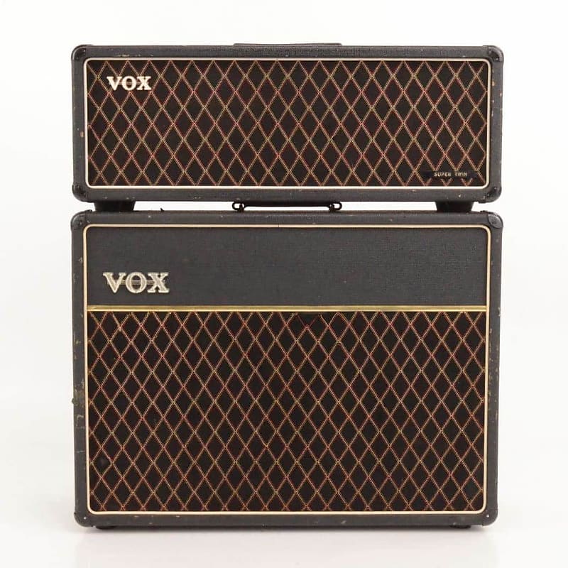Vox AC-30 Super Twin Top Boost 3-Channel 30-Watt 2x12" Piggyback Guitar Amp 1964 - 1967 image 1