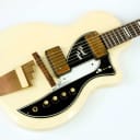1959 Vintage Supro Dual Tone Electric Guitar w/Hsc, Used #ISS7387