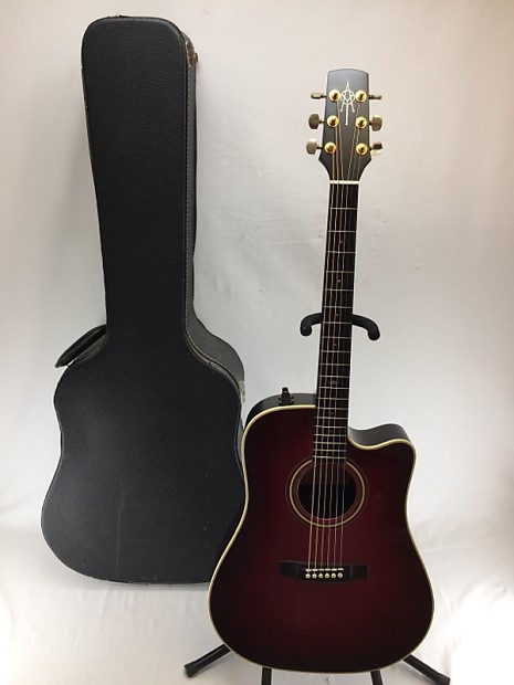 1984 Alvarez by Kazuo Yairi DY 56 Red Burst Acoustic