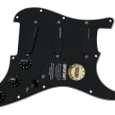 920D Custom S Style Loaded Pickguard Lace Rainbow Purple/Silver/Emerald with 7-Way Switching, BK/BK