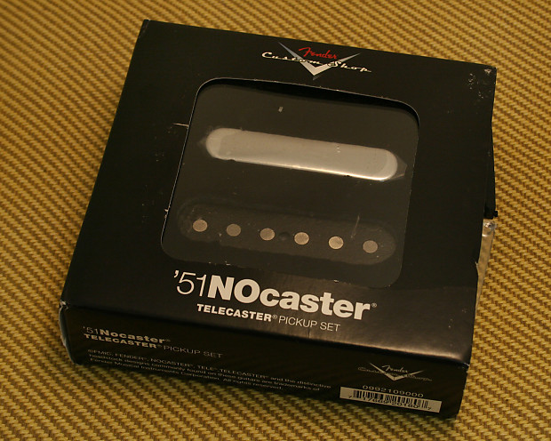 Fender Custom Shop '51 Nocaster Telecaster Guitar Pickups, Set of
