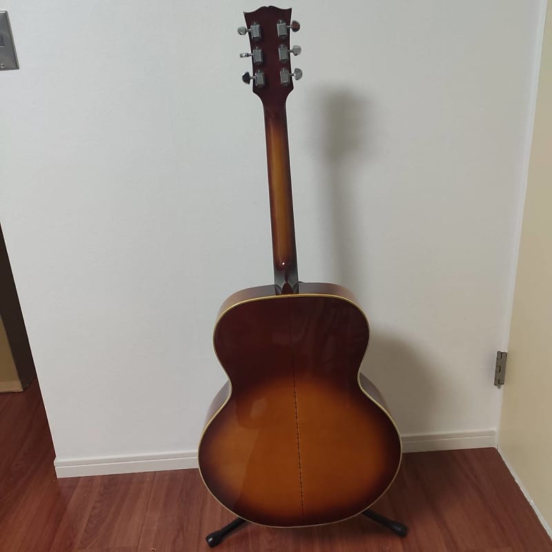 Rare Vintage 70's Aria Custom WJ-35, Lawsuit Era Gibson J200 Jumbo Copy,  Matsomuko Japan MIJ