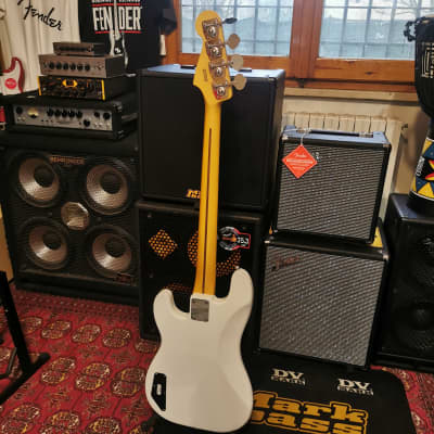 Fender aerodyne special precision bass 2023 - bright white image 6