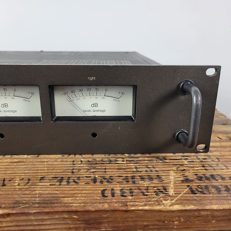 Technics SH-9020M ピークメーター　アベレージメーター TECHNICS SH-9020 RARE Peak Average Meter Unit Vintage 1977
