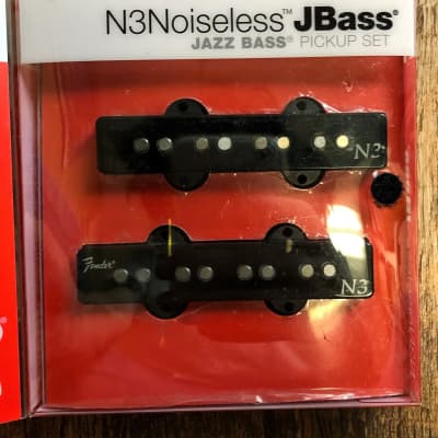 Used Fender N3 Noiseless Jazz Bass Pickups | Reverb