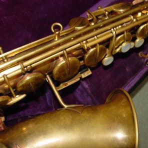 1921 Buescher True-Tone C Melody Saxophone  NO NECK image 4