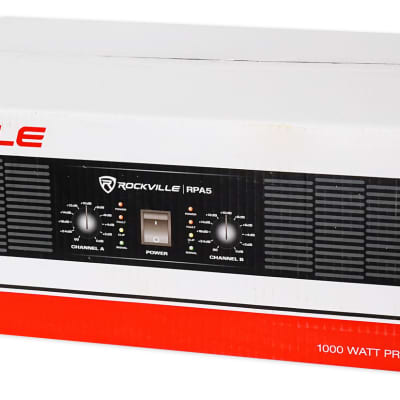 2) Rockville SPG84 8“ 800W 4 Ohm PA Speakers ABS Cabinet+RPA4 1000w Amplifier image 8