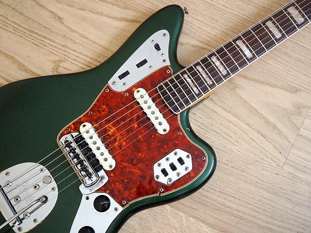 お手頃価格 Jaguar Fender 1966 Vintage Sherwood Guitar Electric Offset ギター