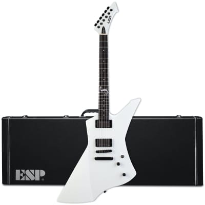 ESP LTD Snakebyte James Hetfield Signature Guitar w/ Case – Snow White image 1