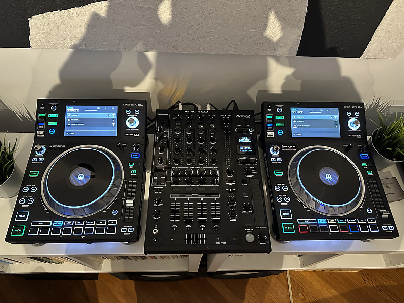 PAIR Denon SC5000 Prime Professional DJ Performance Player w/ MIXER X1800