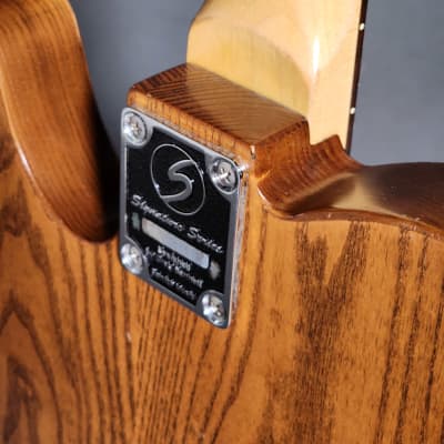 PartsCaster Telecaster Solid Ash Body - Maple Neck image 9