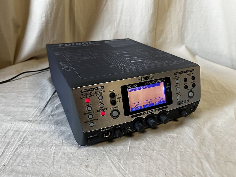EDIROL SD-90 STUDIO Canvas USB Digital Audio Studio roland