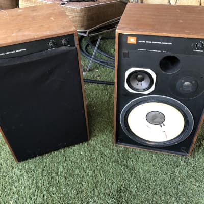 Vintage JBL L75 Minuet Speakers with original paperwork | Reverb