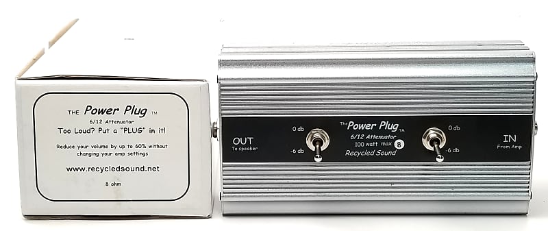 used Recycled Sound The Power Plug 6/12 Attenuator, Excellent Condition with Box! image 1