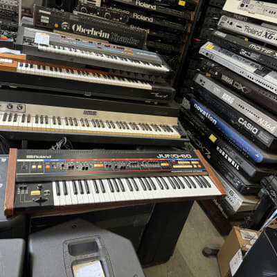 Roland Juno-60 Polyphonic Analog Vintage Synth  61 key keyboard //ARMENS// image 2