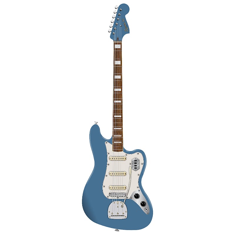 Squier Classic Vibe Bass VI Lake Placid Blue w/Matching Squier Classic Vibe Bass VI Lake Placid Blue w/Matching