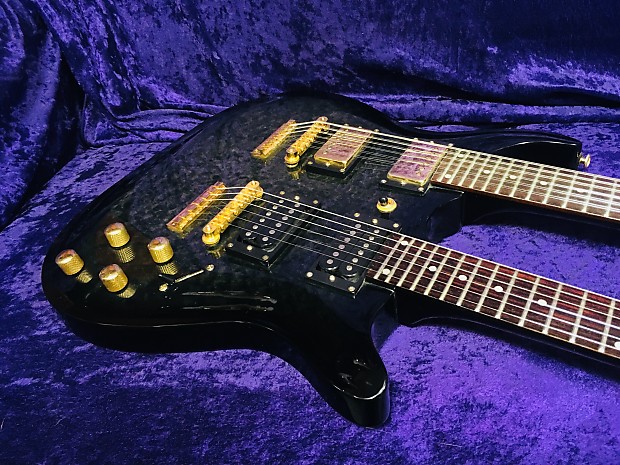 Rogue double neck shop guitar