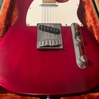 Fender American Standard Telecaster with Maple Fretboard 1996 - 1998 - Candy Apple Red for sale