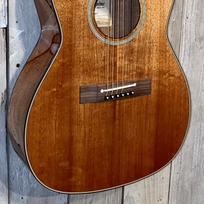 Takamine Koa EF407 Legacy Series New Yorker Parlor Acoustic/Electric Guitar Natural Gloss, Thanks ! image 3