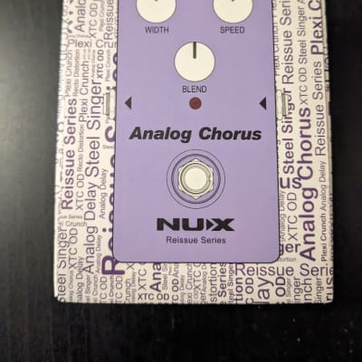 Reverb.com listing, price, conditions, and images for nux-nux-reissue-series-analog-chorus