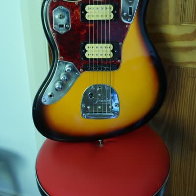 Fender Kurt Cobain Jaguar Left Handed heavily modified image 5