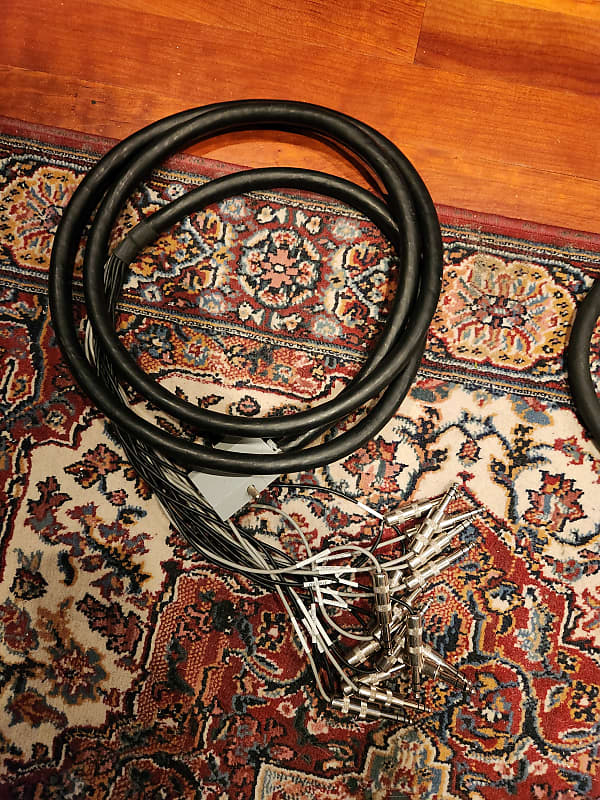 ADAT Multipin to ¼ inch 6ft Snake 1990s Black Reverb