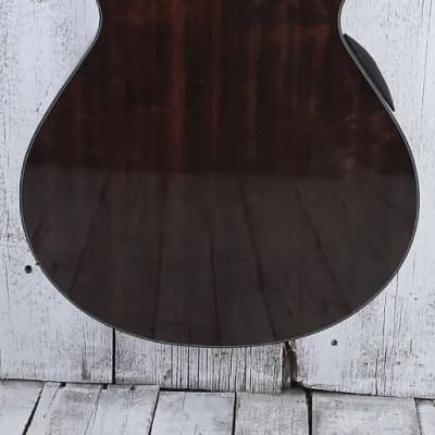 Breedlove Solo Jumbo Fretless Bass Acoustic Electric Bass Guitar w Gig Bag NAMM image 5