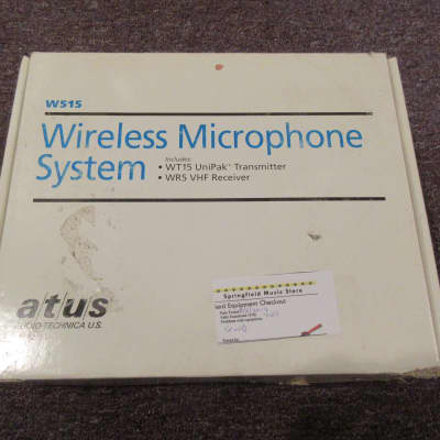 Audio-Technica W515 Wireless Instrument System New Old Stock image 1
