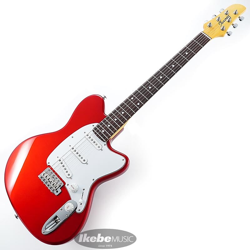 Ibanez J-LINE Talman TM730 SP-CAW (with Candy Apple Color and White  Pickguard) -Made in Japan-